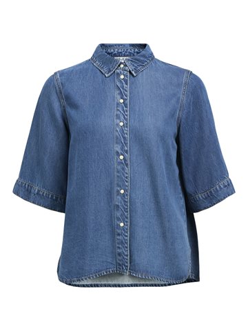 Object - Frame 2/4 Denim Top - Medium Blue Denim