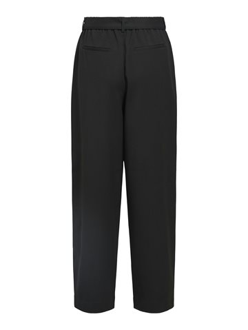 Object - Lisa Mw Straight Tie Pant - Black