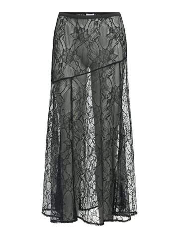 Object - Lulla Mw Long Skirt - Black