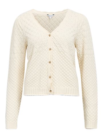 Object - Noa Ls V-Neck Knit Cardigan - Birch