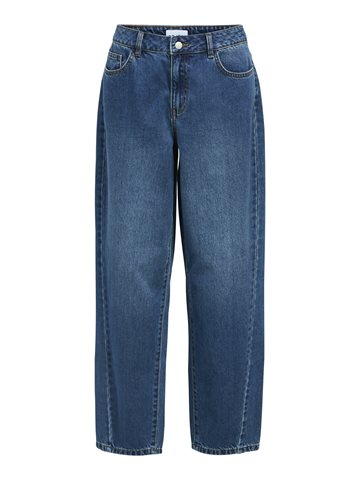 Object - Miu Zoe Mw Barrel Ankle Jeans - Medium Blue Denim
