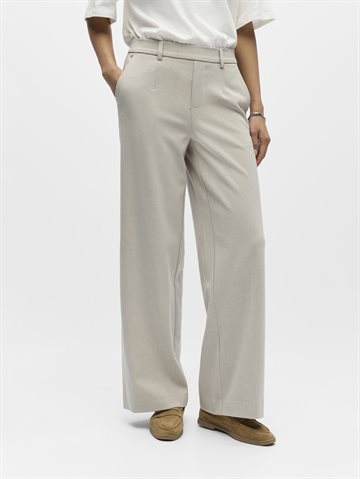 Object - Lisa Wide Pant - Humus Melange