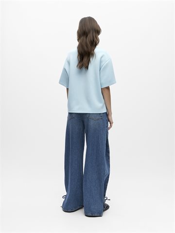 Object - Andrea 2/4 T-Shirt - Winter Sky