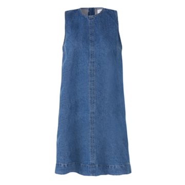 Global Funk - Rhiann Dress - Vintage Blue Wash
