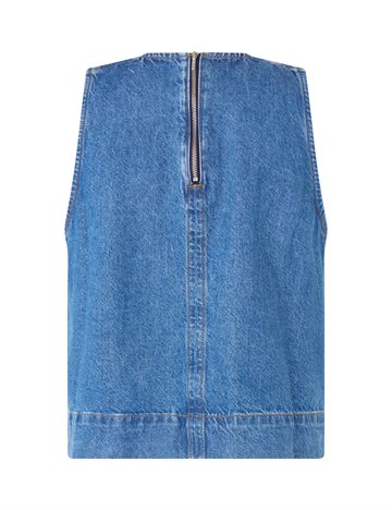 Global Funk - Rihne Blouse - Vintage Blue Wash