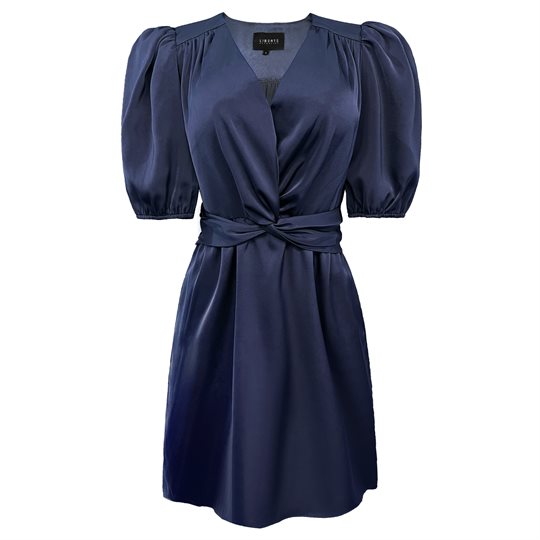 Liberté - Tiki SS Twist Dress - Midnight Navy