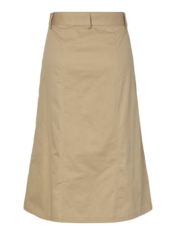 Y.A.S - Trench Hw Midi Skirt - Sand