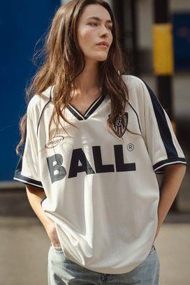 Ball - Calcio Polo T-Shirt - Blanc De Blanc