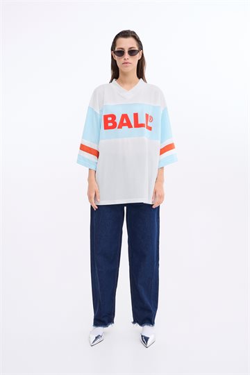 Ball - Biggie Mesh Tee - Sky Blue