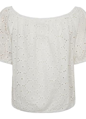 Liberté - Rebekka SS Blouse - Hvid