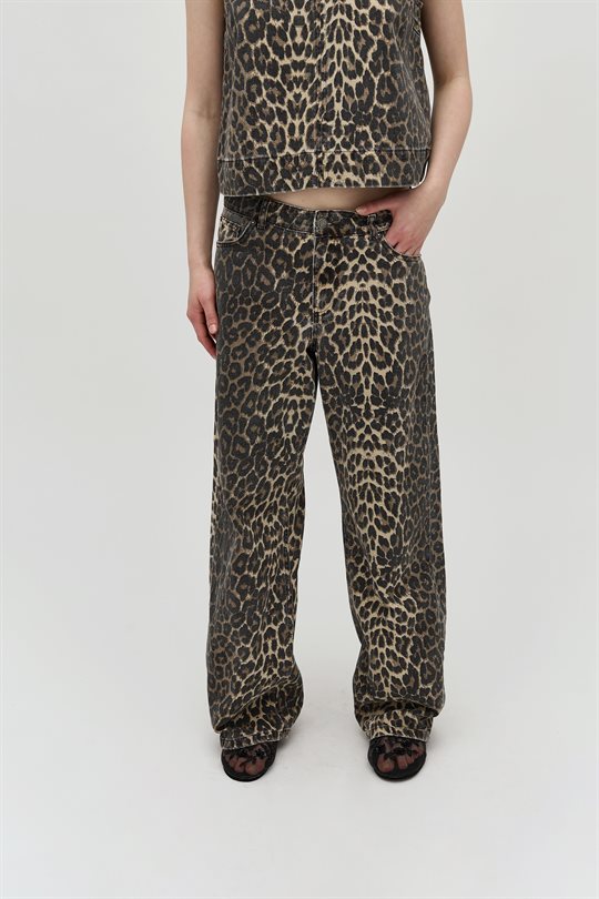 Billede af FORUDBESTILLING (UGE 20) - Global Funk - Cadian Jeans - Leopard Mist
