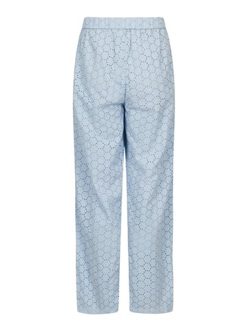 Neo Noir - Claira Broiderie Pants - Light Blue