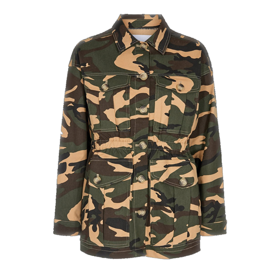 Se Co' Couture - Camou Pocket Jacket - Army hos Strike A Pose