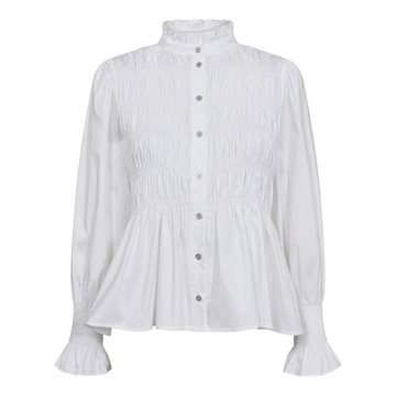 Co' Couture - Sandy Smock Shirt - Hvid