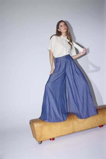 Co' Couture - Abiola Skirt Pant - Denim Blue