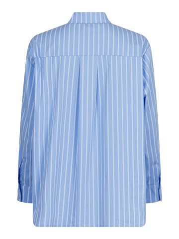 Dalma Stripe Shirt - Light Blue