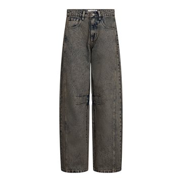 Haute L' Amitié - Drew Barrel Panel Jeans Mocca - Mocca
