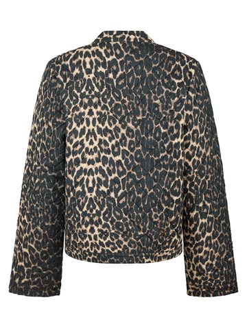 Neo Noir - Dubbie Leo Quilt Jacket - Leopard