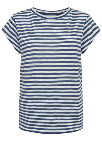 Liberté - Ulla Stripe T-Shirt - Navy White Stripe