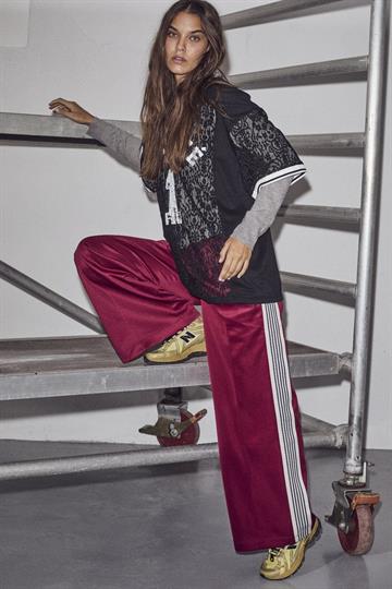 Haute L \' Amité - Baggy Track Pants - Amarone