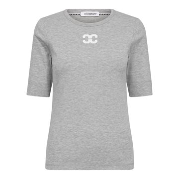 Co' Couture - Granny Logo Tee - Grey Melange 