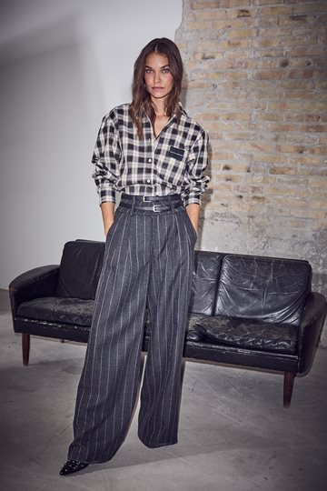Haute L\' Amitié - Early Haute Check Shirt - Black Check
