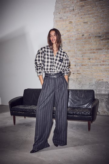 Haute L\' Amitié - Early Haute Check Shirt - Black Check