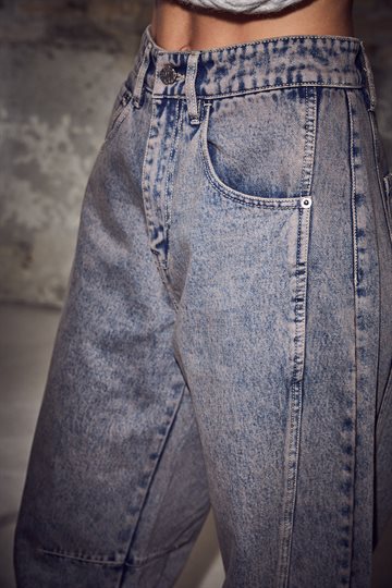 Haute L\' Amitié - Drew Barrel Panel Jeans Mocca - Mocca