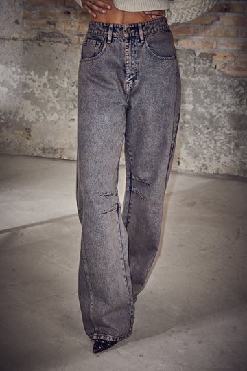 Haute L' Amitié - Drew Barrel Panel Jeans Mocca - Mocca