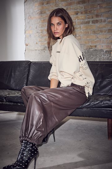 Haute L\' Amitié - New Studio Tie Sweat - Pearl