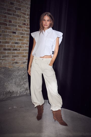 Haute L \' Amitié - Dinnie Ns Poplin Shirt - White