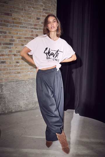 Haute L \' Amitié - Studio Loose Tag Tee - Iced Rose