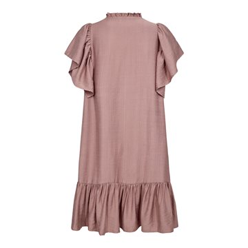 Co\' Couture - Hera Crop SS Frill Dress - Old Rose