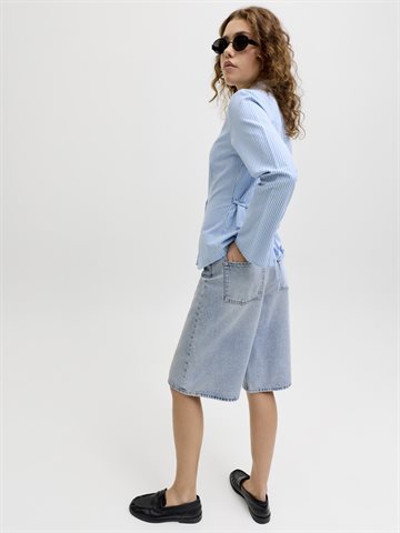 JJXX - Tokyo Long HW Shorts - Light Blue Denim