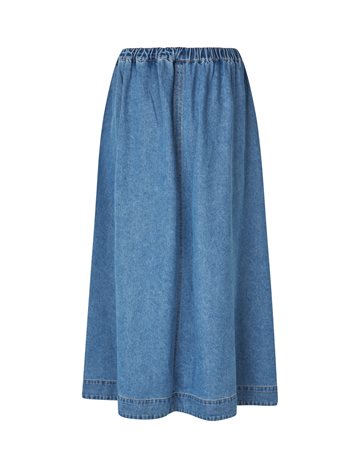 Global F - Junea Skirt - Mid Vintage Blue