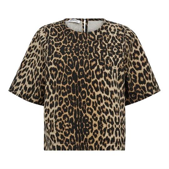 Co\' Couture - Leo Denim Blouse - Khaki