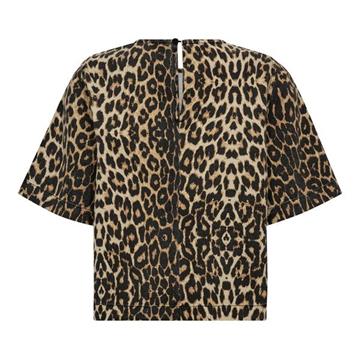 Co\' Couture - Leo Denim Blouse - Khaki