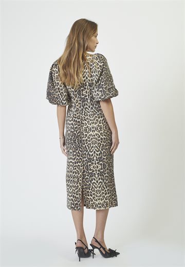 Co\' Couture - Leo Puff Dress - Khaki