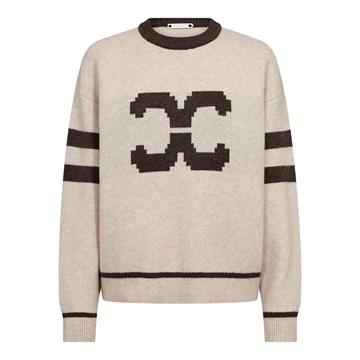 Co' Couture - Row CC Coco Logo Knit - Creme