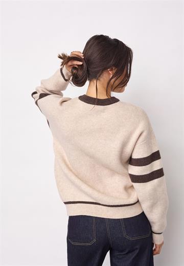 Co\' Couture - Row CC Coco Logo Knit - Creme