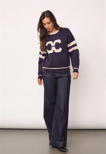 Co\' Couture - Row CC Coco Logo Knit - Navy
