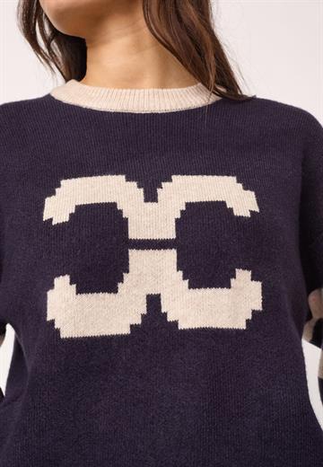 Co\' Couture - Row CC Coco Logo Knit - Navy