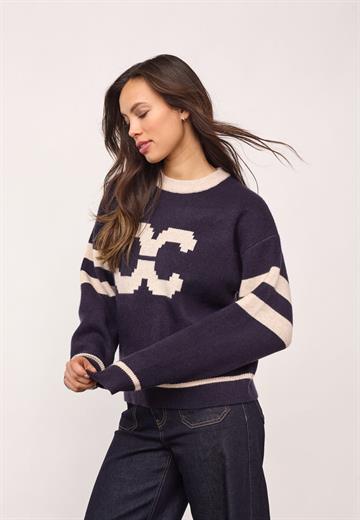Co\' Couture - Row CC Coco Logo Knit - Navy