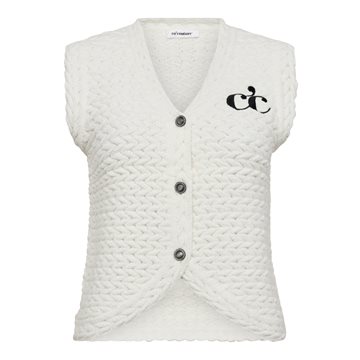 Co' Couture - Milly Knit Vest - Sort