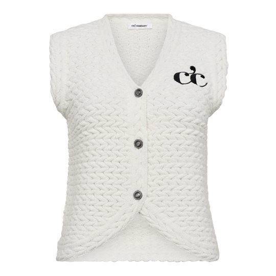 Co\' Couture - Milly Knit Vest - Sort