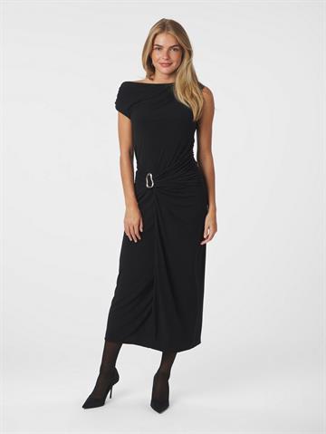 Neo Noir - Minja Drapy Dress - Black
