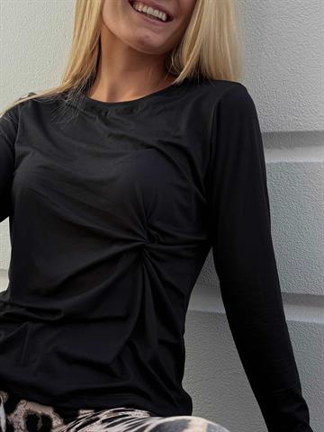 Liberté - Alma Ls Twist T-Shirt - Black