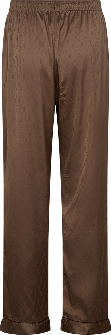 Hype The Detail - Satin Pyjamas - Brown