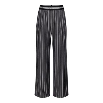 Co' Couture - Sue Stripe Logo Pant - Black