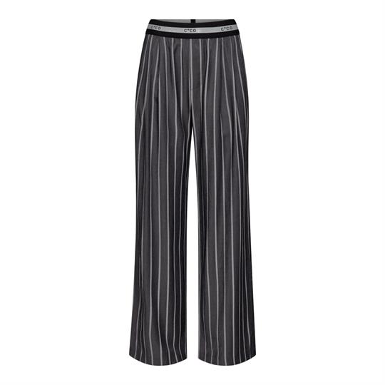 Co\' Couture - Sue Stripe Logo Pant - Black